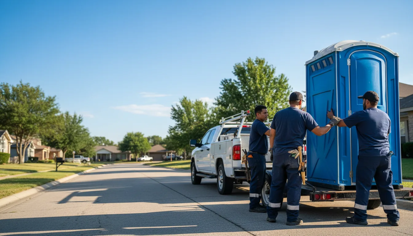 Portable Toilet Rental in Edgewood, TX near me